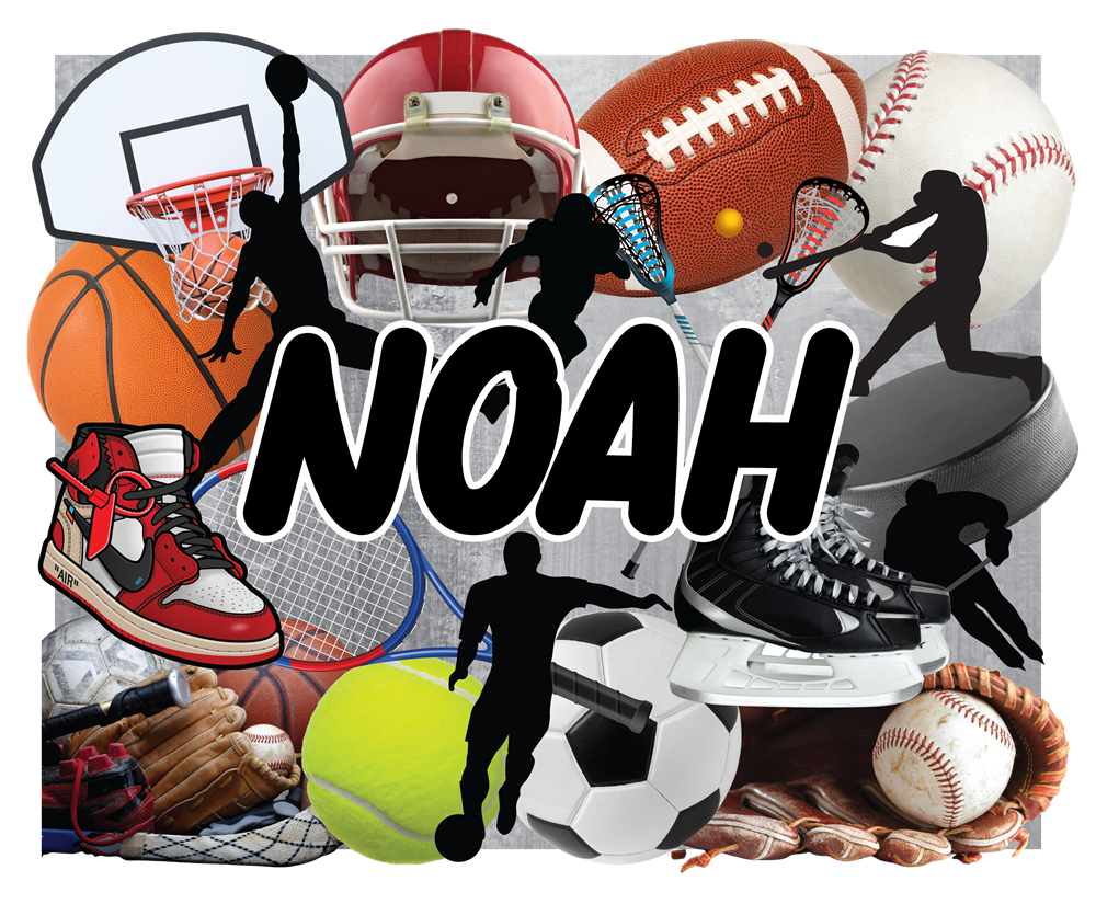 REMOVABLE WALL STICKERS-SPORTS